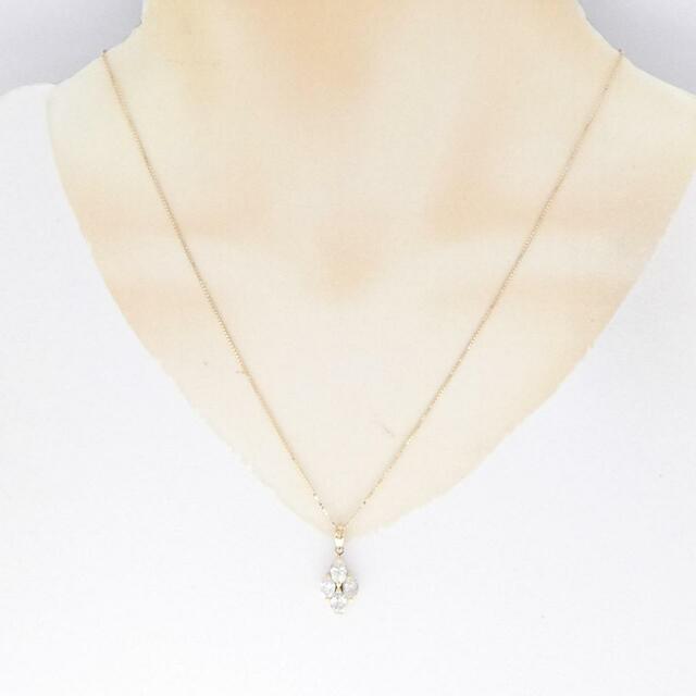 K18YG ダイヤモンド ネックレス 1.52CT