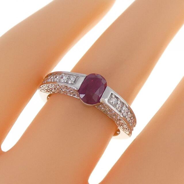 PT ルビー リング 1.05CT