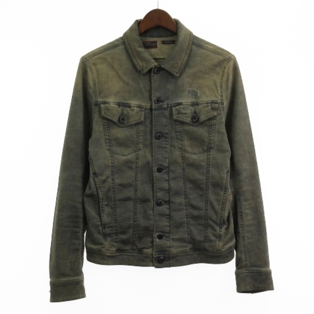 DIESEL ディーゼル ELSHAR ジョグデニムジャケット ストレッチ素材 - G