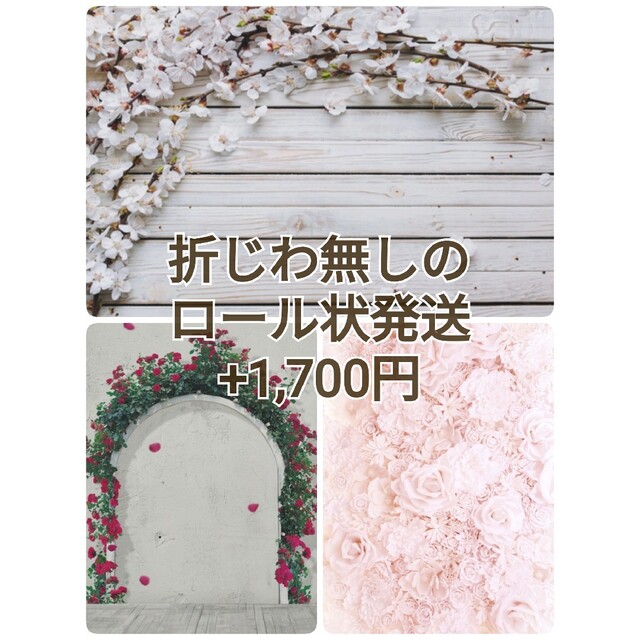 薔薇、桜背景布×3枚 ペット撮影用簡単フォトブース トリミング 薔薇、桜背景布×3枚 ペット撮影用簡単フォトブース トリミング