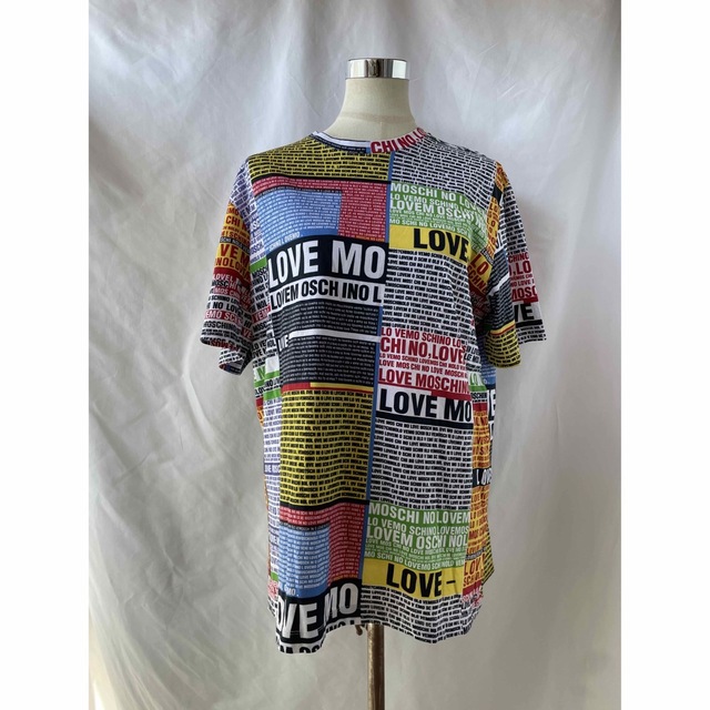 LOVE MOSCHINO ラブモスキーノロゴ柄Tシャツ Y-104 y2k