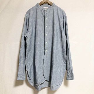 ボンクラ(BONCOURA)の●サイズ40！BONCOURA ストライプバンドカラーシャツ(シャツ)