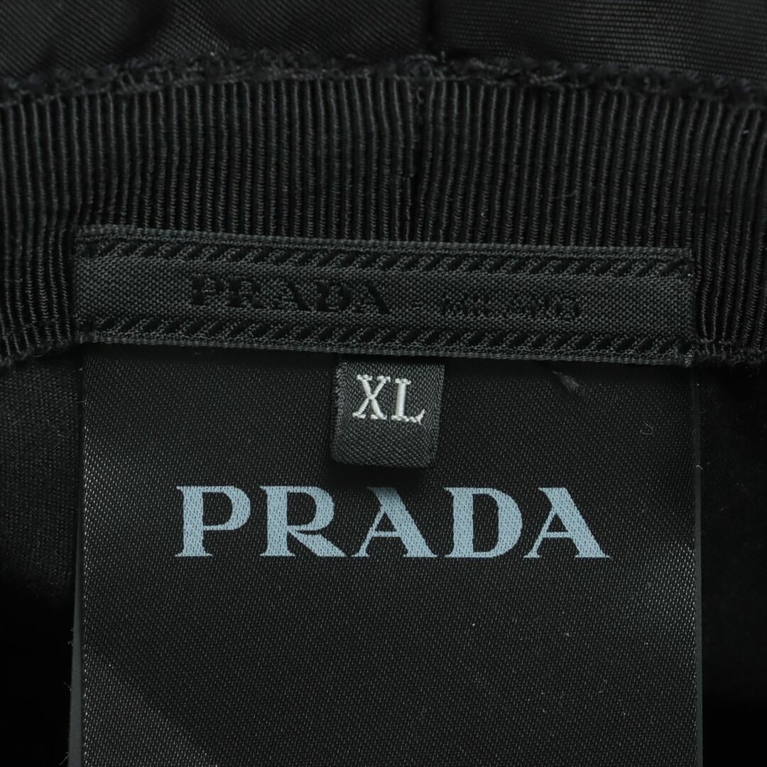 PRADA(プラダ)のプラダ テスート ナイロン XL ブラック ユニセックス ハット レディースの帽子(ハット)の商品写真