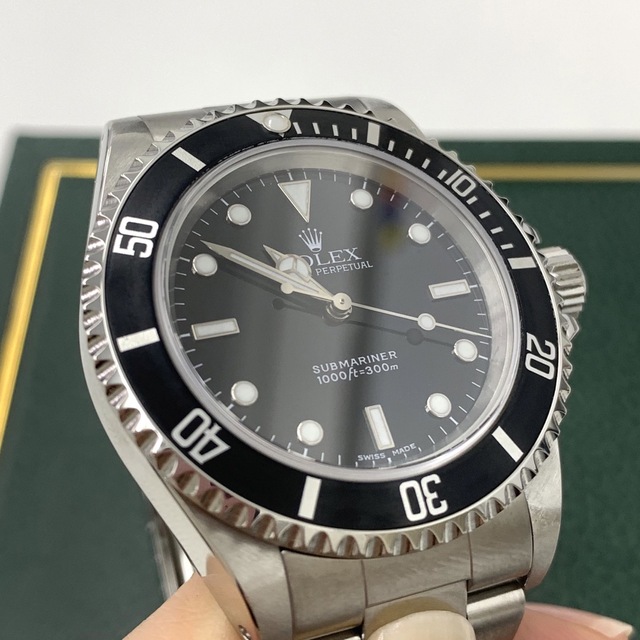 ROLEX(ロレックス)のロレックス メンズ ROLEX サブマリーナ 自動巻 14060 K番 SS  メンズの時計(腕時計(アナログ))の商品写真