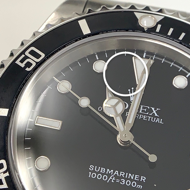 ROLEX(ロレックス)のロレックス メンズ ROLEX サブマリーナ 自動巻 14060 K番 SS  メンズの時計(腕時計(アナログ))の商品写真