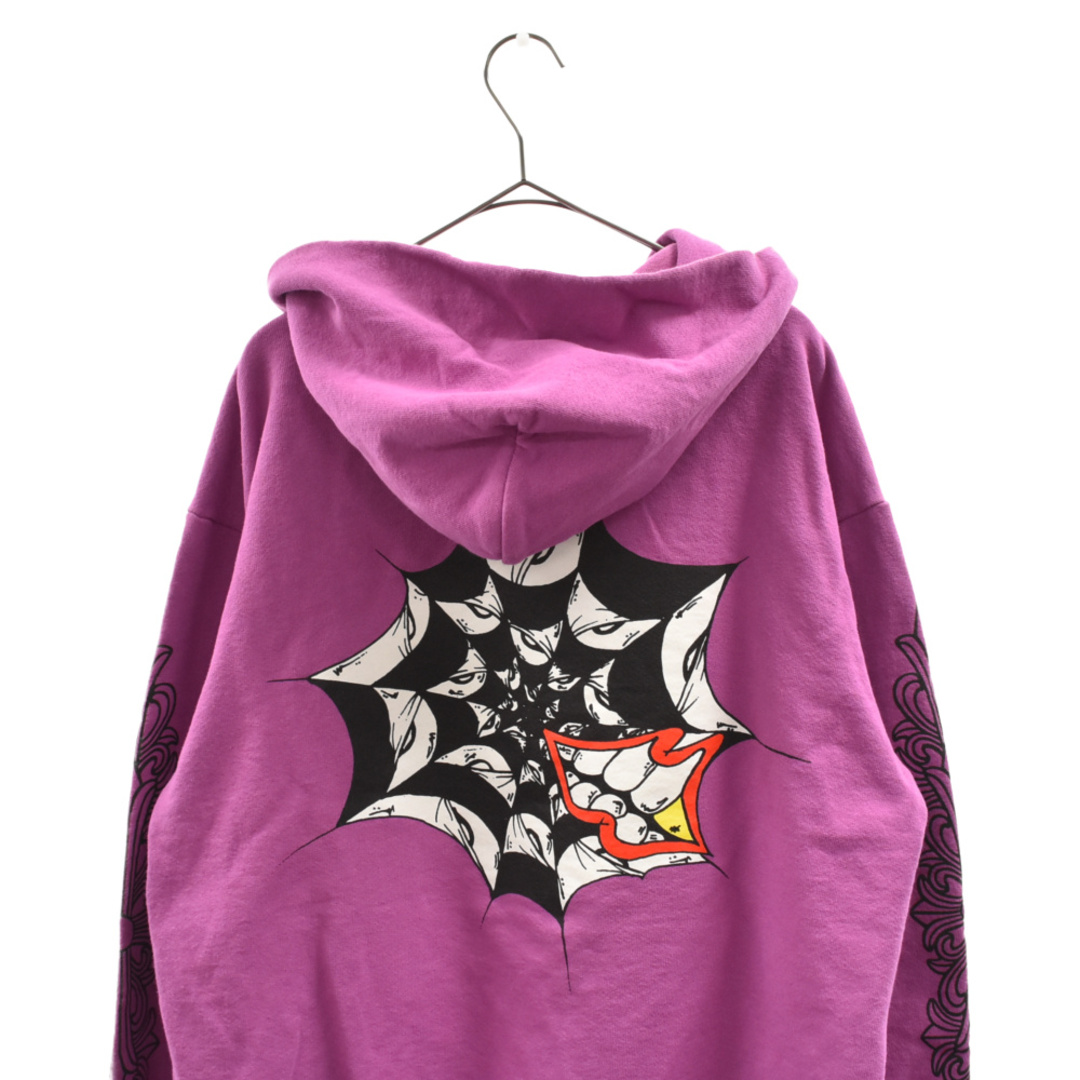 CHROME HEARTS クロムハーツ 21AW×MATTY BOY SPIDER WEB HOODIE