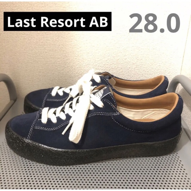 純正新品 ラストリゾートab vm002 スエード ネイビー 28.0 alwayth