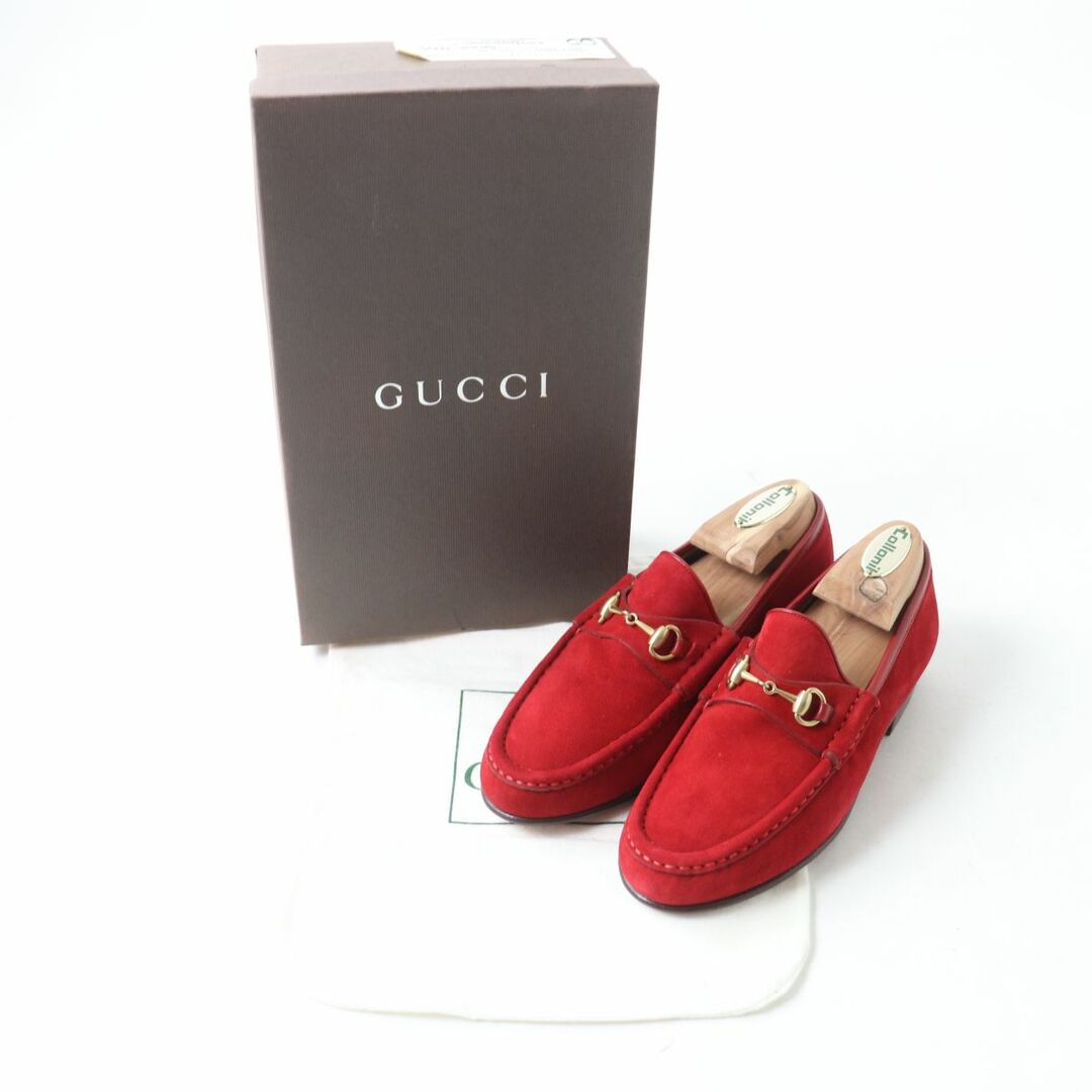 gucci グッチ　ビットローファー　レザー　vintage ホースビット　金具