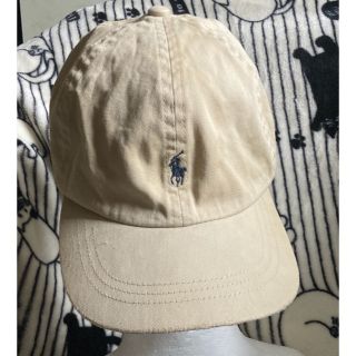 ラルフローレン(Ralph Lauren)のRALPH LAUREN/ラルフローレン　ベージュキャップ帽子CAP/54cm(帽子)