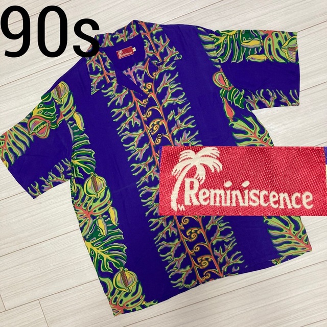 90s Vintage■Reminiscence レミニッセンス■アロハシャツ