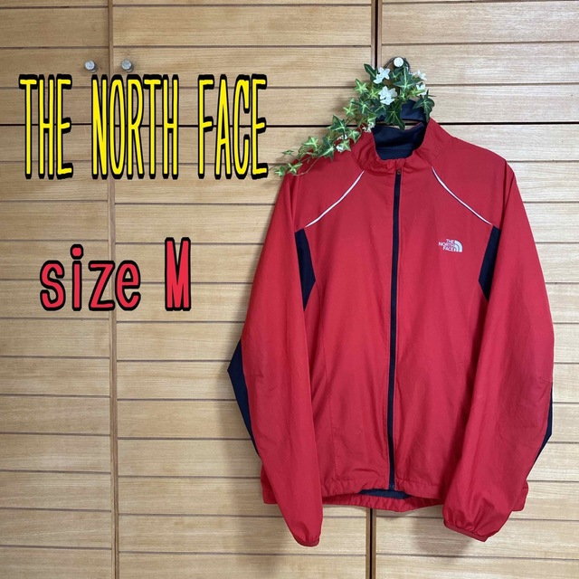 AE6148 THE NORSTH FACE ナイロンブルゾン レッド メンズ
