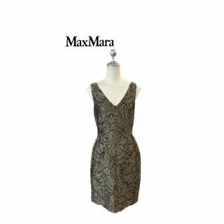 マックスマーラ(Max Mara)の未使用 189681 MaxMara マックスマーラ ドレス ワンピース(ひざ丈ワンピース)