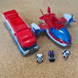 タカラトミー(Takara Tomy)のパウパト　トレーラー　エアパトローラー　セット(知育玩具)