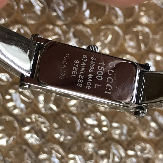 グッチ GUCCI 1500L レディース 時計 ブレスレットウォッチ 稼働品