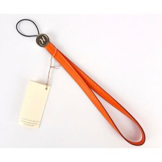 エルメス(Hermes)の【HERMES/エルメス】ストラップ セリエ オレンジ(ネックストラップ)