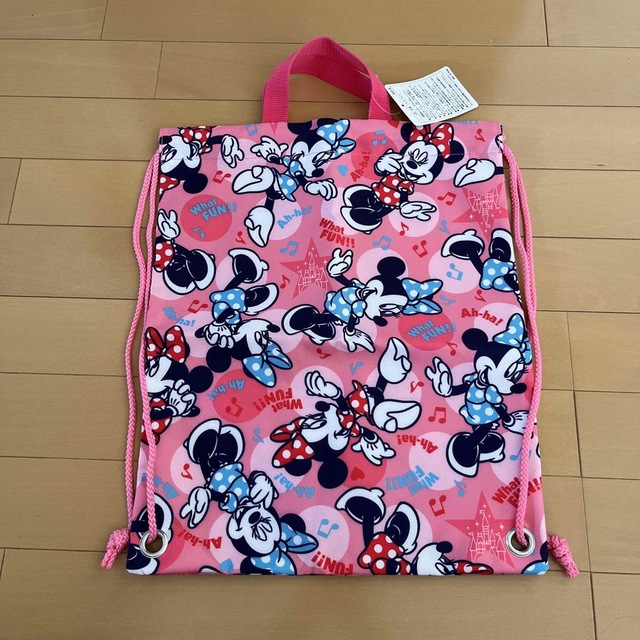 Disney(ディズニー)の新品☆ディズニー　巾着バッグ キッズ/ベビー/マタニティのこども用バッグ(その他)の商品写真