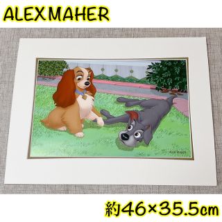 ディズニー(Disney)のALEX MAHER/わんわん物語(絵画/タペストリー)