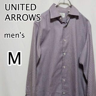 ユナイテッドアローズ(UNITED ARROWS)のUNITED ARROWS　メンズカジュアル　長袖　チェック柄シャツ(Tシャツ/カットソー(七分/長袖))
