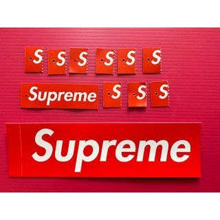 シュプリーム(Supreme)のsupreme半タグ10枚&ステッカー(その他)