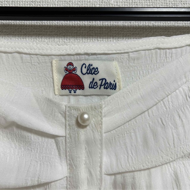 Clice de Paris(クリシェドゥパリス)のブラウス レディースのトップス(シャツ/ブラウス(半袖/袖なし))の商品写真