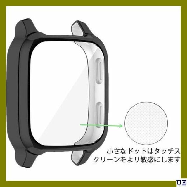 III METEQI 2セット ケース 対応 Garmin クブラック+銀 50 スマホ/家電/カメラのスマホアクセサリー(モバイルケース/カバー)の商品写真