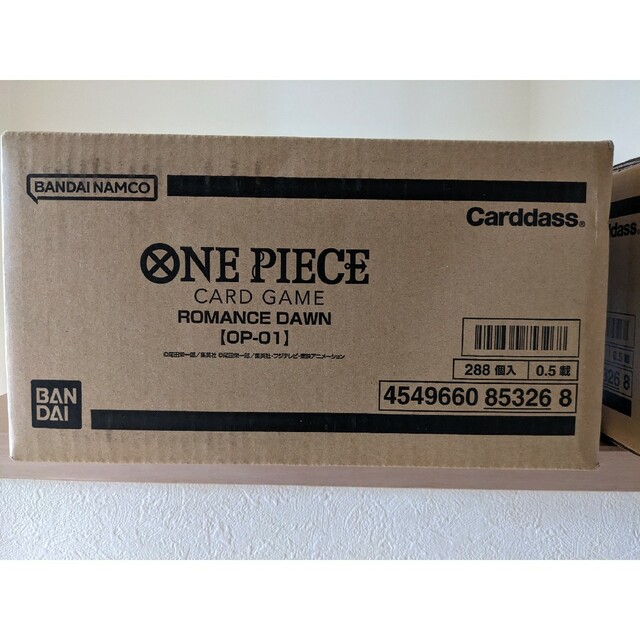 ONE PIECE カードゲーム ロマンスドーン 未開封カートン OP-01 - その他