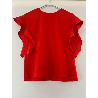 スピックアンドスパン(Spick & Span)のspick & span スピックアンドスパン　トマト🍅RED ブラウス(シャツ/ブラウス(半袖/袖なし))