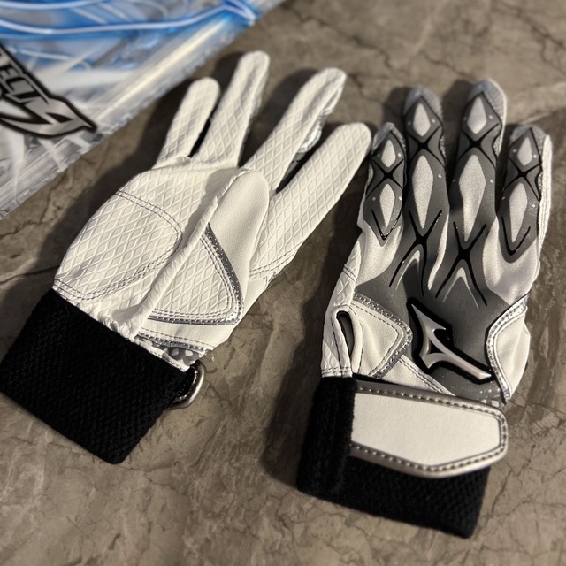 MIZUNO(ミズノ)のバッティング用 グローブ 手袋 ジュニア スポーツ/アウトドアの野球(グローブ)の商品写真