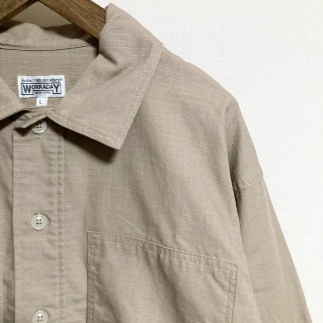 Engineered Garments(エンジニアードガーメンツ)のLサイズ！ENGINEERED GARMENTS アーミーシャツ メンズのトップス(シャツ)の商品写真