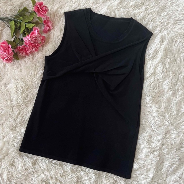SALE】FOXEY 美品 フォクシー 定価46440円 ノースリーブニット