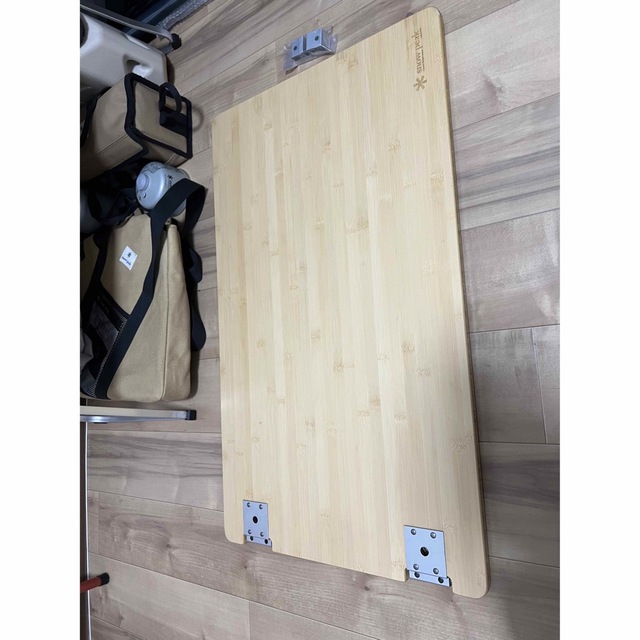 テーブル/チェアスノーピーク　マルチファンクションテーブル竹＋400脚セット