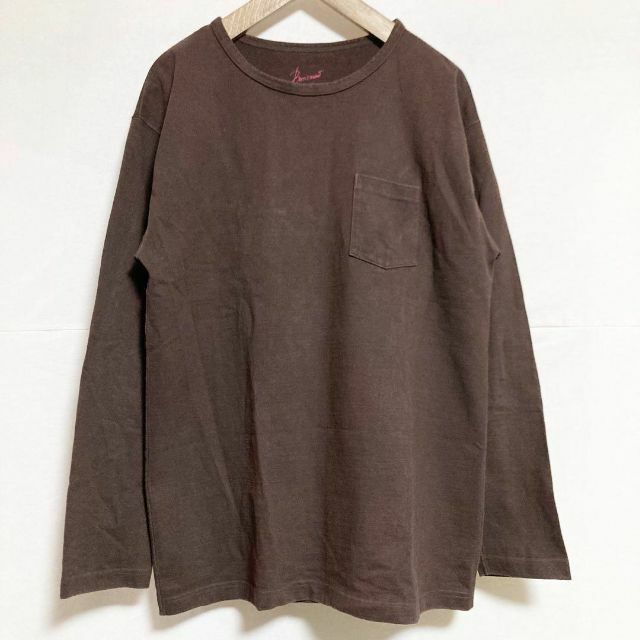 BONCOURA(ボンクラ)のサイズ40！BONCOURA ヘビーコットンカットソーロングスリーブポケットT メンズのトップス(Tシャツ/カットソー(七分/長袖))の商品写真