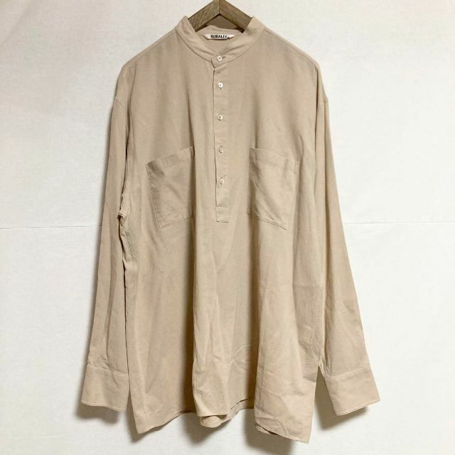 ●サイズ4!AURALEE シャトルジョーゼットプルオーバー シャツ | フリマアプリ ラクマ