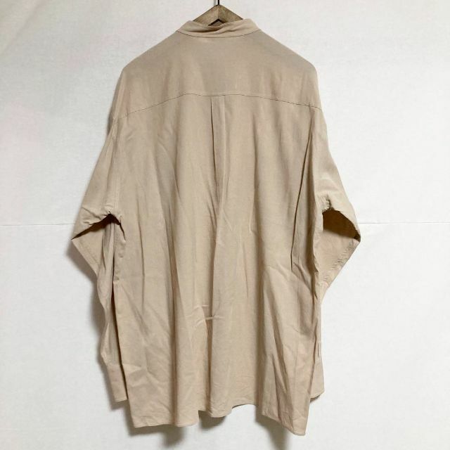 ○サイズ4!AURALEE シャトルジョーゼットプルオーバー シャツ-
