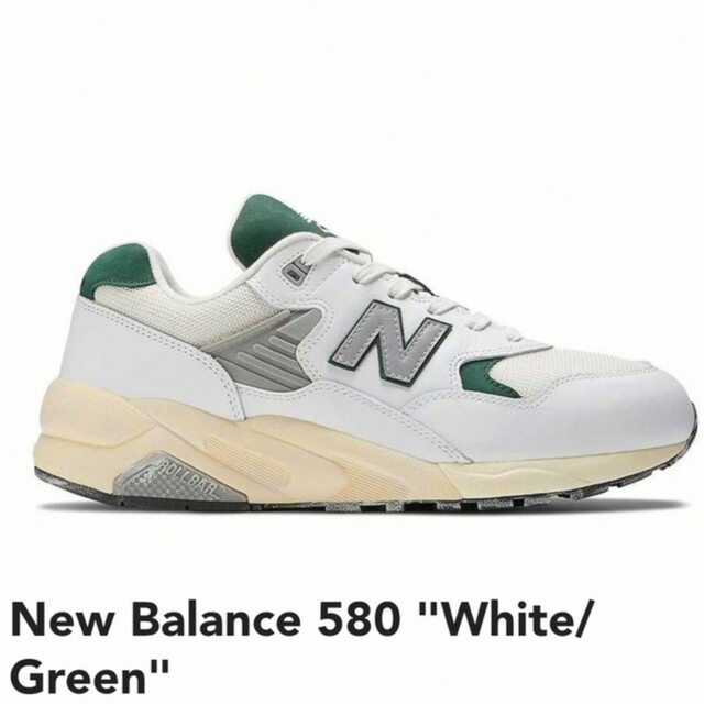 New Balance(ニューバランス)のNew Balance MT580 RCA WHITE/GREEN 27.0cm レディースの靴/シューズ(スニーカー)の商品写真