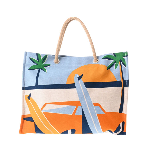 Hermes - エルメス ビーチバッグ アプレ ラ ヴァーグ トートバッグ