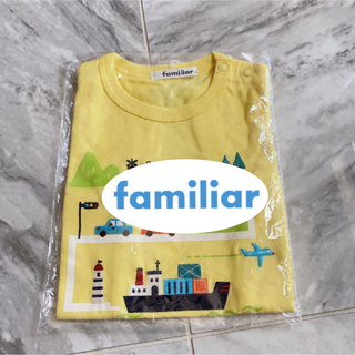 ファミリア(familiar)の［新品　送料込］　90サイズ　ファミリア　Tシャツ(Tシャツ/カットソー)