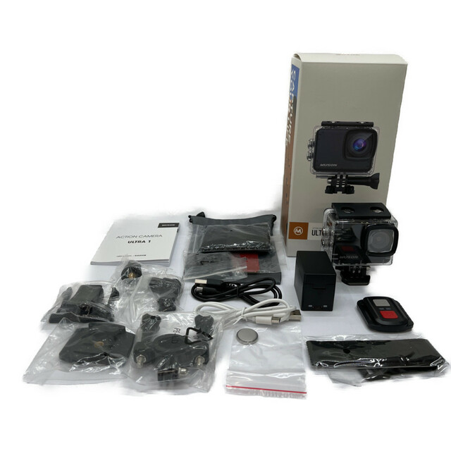 ◆◆MUSON アクションカメラ　４K ULTRA　HD ULTRA1 | フリマアプリ ラクマ
