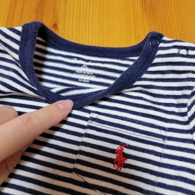 Ralph Lauren(ラルフローレン)のラルフローレン　ロンパース2枚セット キッズ/ベビー/マタニティのベビー服(~85cm)(ロンパース)の商品写真