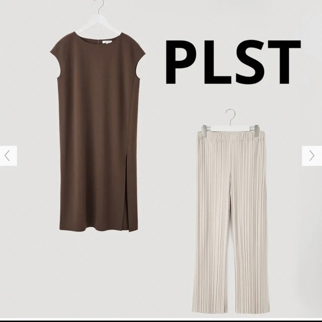 PLST(プラステ)のPLST チュニックプリーツパンツセットアップ レディースのレディース その他(セット/コーデ)の商品写真