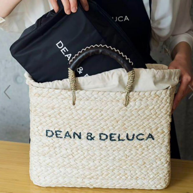 タグ付き未使用品　DEAN＆DELUCA カゴバック　BEAMS COUTURE