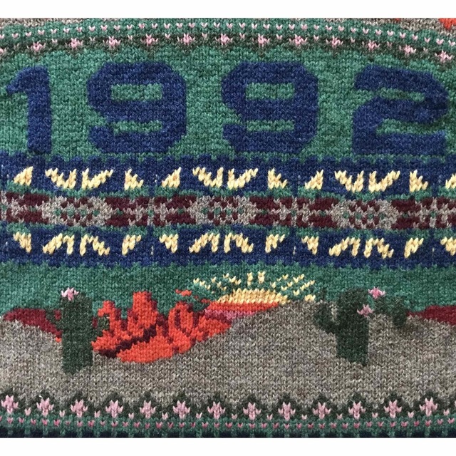 POLO RALPH LAUREN - 衝撃の1枚 圧巻の砂漠柄&フェアアイル柄 POLO RALPH LAUREN - 衝撃の1枚 圧巻の砂漠柄&フェアアイル柄