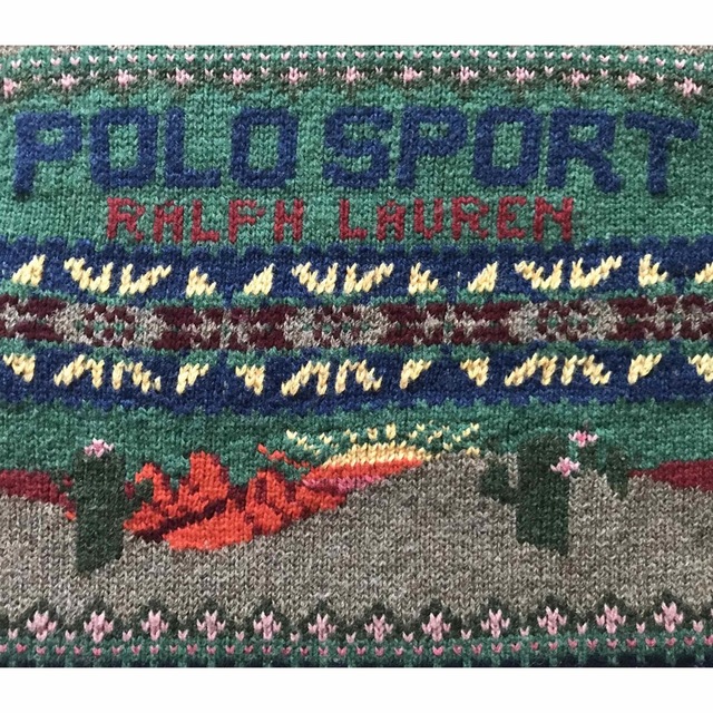POLO RALPH LAUREN - 衝撃の1枚 圧巻の砂漠柄&フェアアイル柄 POLO RALPH LAUREN - 衝撃の1枚 圧巻の砂漠柄&フェアアイル柄