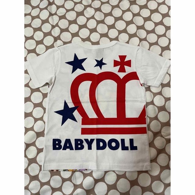 BABYDOLL(ベビードール)のTシャツ　120  未使用　男の子 キッズ/ベビー/マタニティのキッズ服男の子用(90cm~)(Tシャツ/カットソー)の商品写真