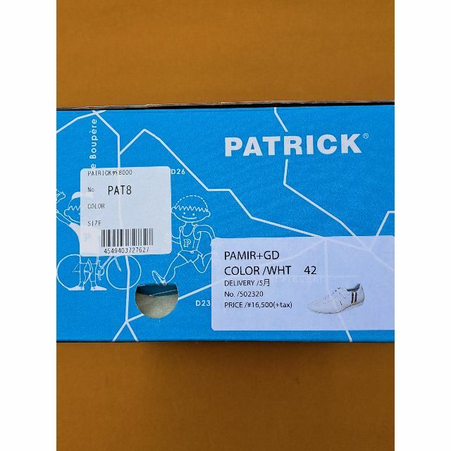 パトリック PATRICK PAMIR+GD 42 White