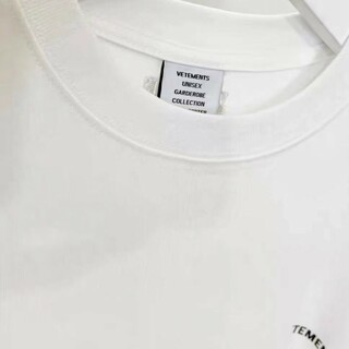 新品 VETEMENTS オーバーサイズ Tシャツ 白 S