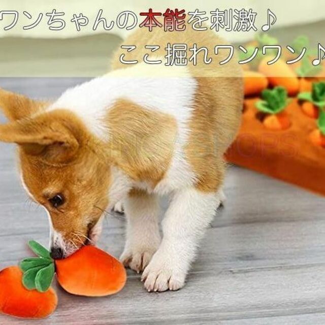 ❤ストレス発散に❤  ノーズワーク にんじん 12本 犬 おもちゃ  知育トイd その他のペット用品(犬)の商品写真