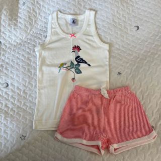 プチバトー(PETIT BATEAU)の【未使用】PETIT BATEAU 夏用パジャマ 3ans(パジャマ)