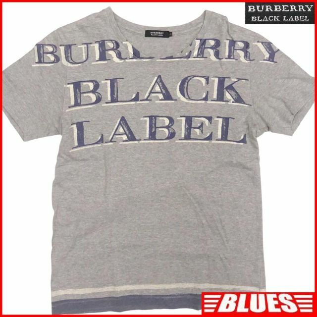 BURBERRY BLACK LABEL(バーバリーブラックレーベル)の廃盤 バーバリーブラックレーベル Tシャツ M メンズ カットソー JJ303 メンズのトップス(Tシャツ/カットソー(半袖/袖なし))の商品写真