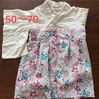 ベビー服 スウィートマミー 袴 サイズ50〜70(和服/着物)